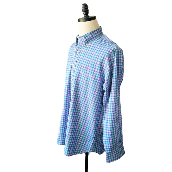 Polo Ralph Lauren Plaid Button Down Shirt | LARGE - Picture 4 of 13